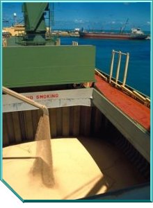 Loading Grain